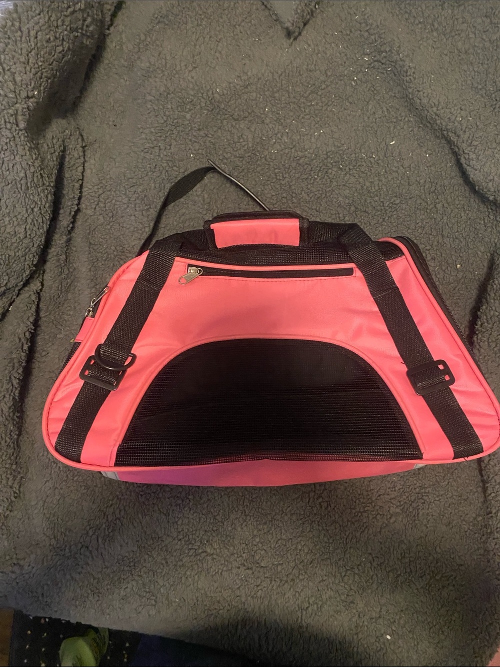 Pink Small Pets Carrier Bag - Soft-Sided Travel Carrier